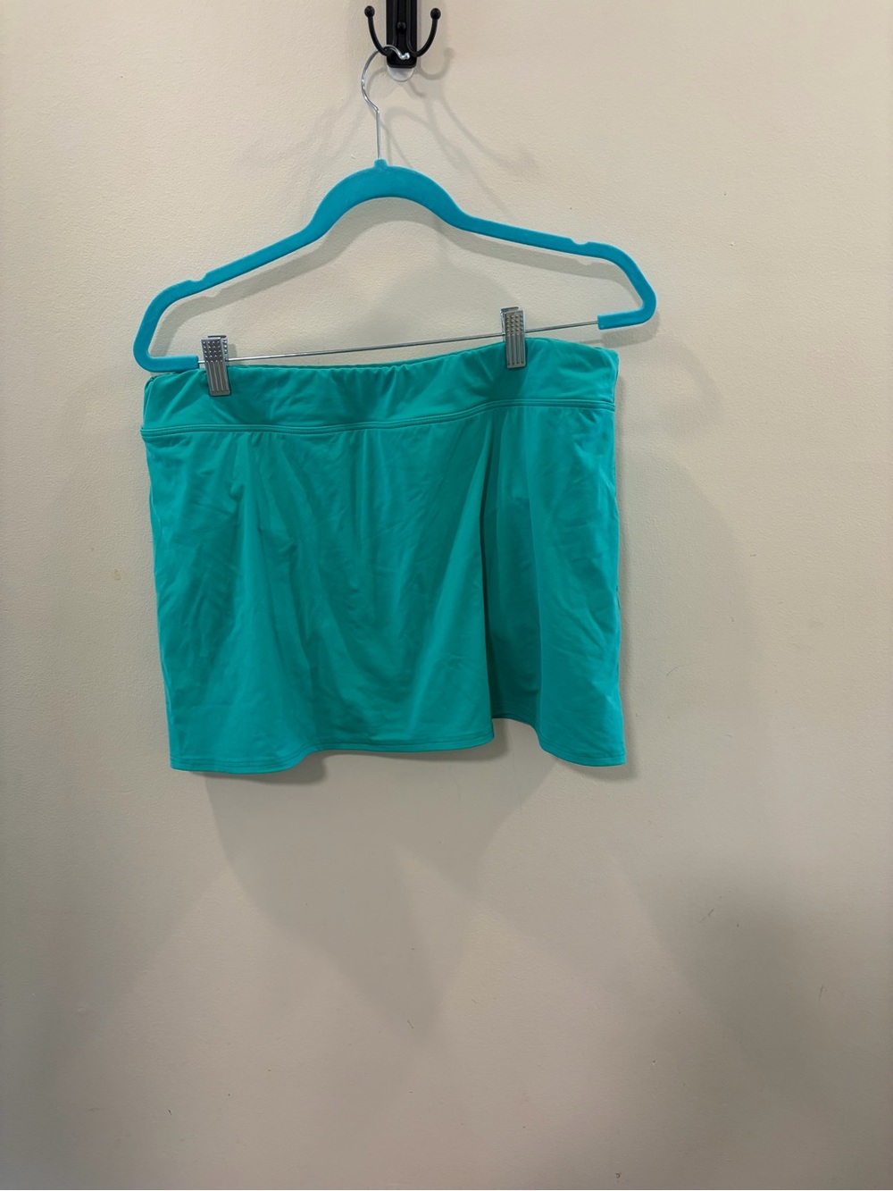 Lands' End Teal Swim Skirt